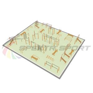 Купить Парковая площадка для Воркаут и WRK 6_76mm в Краснокамске 