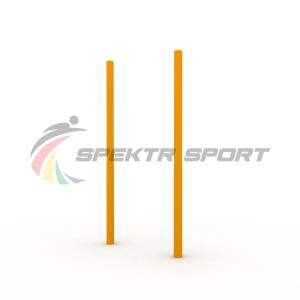 Купить Столбы вертикальные для выполнения упражнений Воркаут SP WRK-18_76mm в Краснокамске 