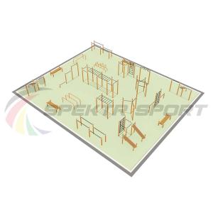 Купить Парковая площадка для Воркаут и WRK 4_76mm в Краснокамске 