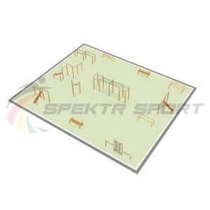 Купить Парковая площадка для Воркаут и WRK 2_76mm в Краснокамске 
