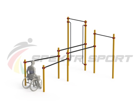 Купить Спортивный комплекс для инвалидов-колясочников WRK-D19_76mm в Краснокамске 
