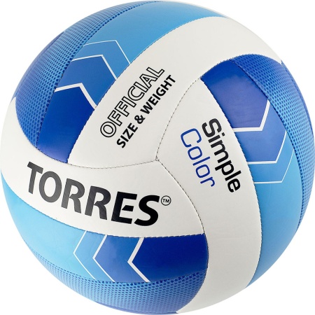 Купить Мяч волейбольный Torres Simple Color любительский р.5 в Краснокамске 